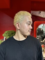 メリケンバーバーショップ トーキョー(MERICAN BARBERSHOP TYO)&nbsp;スパイキーショート/ツーブロック/アップバング【嶋壽】303