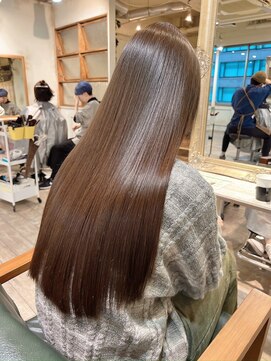 ラファンジュ ヘアー クレオ(Rohange hair Creo) 【Creo】艶髪ストレート/髪質改善/チョコレートブラウン