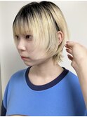 【morio原宿】顔まわりレイヤーダブルカラーショートウルフ