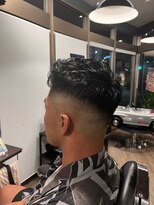 ワンワンオー バーバーショップ 長浜店(@110 BARBER SHOP) 海外フェードスタイル