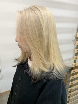 キューズ クラブ(cuz KLUB) ハイトーンカラー×裾カラー＊池袋