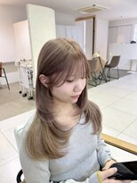 ユッカ 高槻茨木店(YUCCA)&nbsp;【 YUCCA 】可愛い20代30代40代ハッシュカット・/ミルクティー
