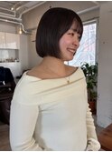 ボブ/切りっぱなしボブ