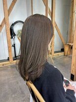 エト(eto)&nbsp;ロングレイヤースタイル 明るめベージュ