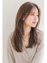 オラ ボーテ(Aura Beaute)&nbsp;髪質改善カラー　韓国風　レイヤースタイル　白髪ぼかし