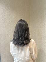 スーパーカットトリイマエショップ(SUPER CUT TORIIMAE SHOP)&nbsp;簡単スタイリング　コテ巻き風パーマ