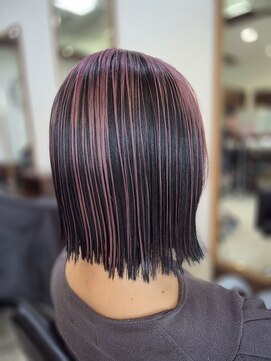 ヘア リボン(HAIR Re:BORN) 切りっぱなしボブ