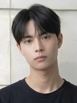 ノラキチジョウジ(NORA KICHIJOJI) 黒髪韓国マッシュショートツーブロックダウンパーマワックスなし