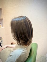 スーリール 福岡別府店(Sourire) ハイライト ミディアムヘア