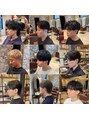 エムスラッシュ たまプラーザ(M.SLASH)&nbsp;男性の8割はセンターパートです/センターパート/リバースパーマ