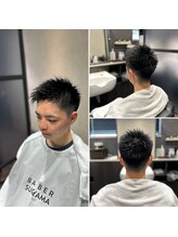トウキョウラテンスバーバー(TOKYO LATENS BARBER)&nbsp;ビジネスカット/ソフモヒ調/メンズカット