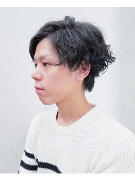 エイム ヘアメイク 横川店(eim HAIR MAKE) eim で叶える♪アレンジ自在☆メンズミディパーマ