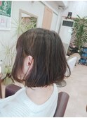 ナチュラルボブ×グレイアッシュ