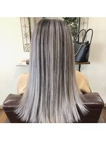 リズ オブ ヘアー(Lis of hair) ホワイトバレイヤージュ☆【大橋】@lis_oohashi