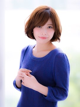 デイジー インデックスヘア 大島店(DAISY index hair) ことりベージュ×大人かわいい×毛先パーマ×斜めバング