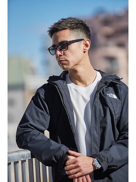 ハック 梅田(hack.) 海外風ワイルドアップバングショート