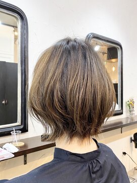エトネ ヘアーサロン 仙台駅前(eTONe hair salon) 【eTONe】20代30代大人かわいい外はねボブ