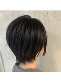 ショートボブ×くびれボブ×骨格矯正