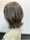 ハイライトと似合わせカット