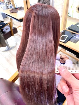 フルブルーム(fullbloom) [full bloom/西八王子]艶ピンクカラー＆髪質改善サブリミック