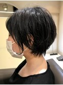 【alx金沢】束感丸みショート