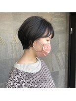 メゾン アヴァロ(Maison Avallo)&nbsp;お客様スナップ　  マッシュショート/黒髪ショート