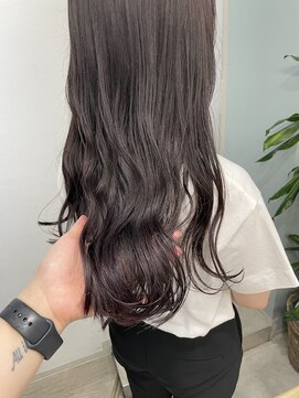 トゥーリ 薬院店(tuuli) tuuli miyu ナチュラルバイオレットグラデヘア/20代30代40代50代