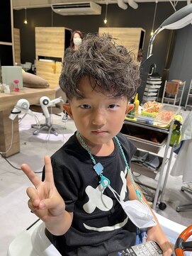 アンプヘアー 桂店(unpeu hair) キッズパーマ