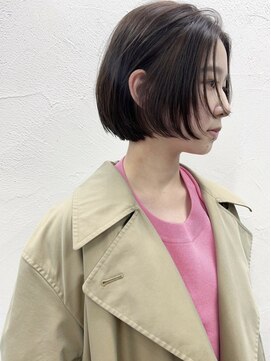 キラ 渋谷(KILLA) 外ハネボブ/セクションカラー/グラデーション/ペールベージュ