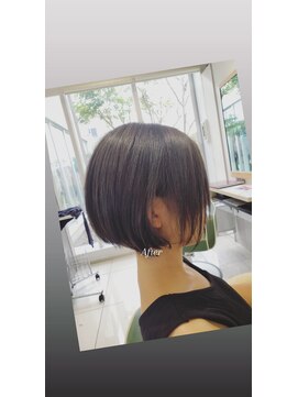 アース 長崎時津店(HAIR&MAKE EARTH) クールボブ