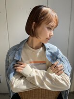 トレンチ(TRENCH)&nbsp;ナチュラルなボブスタイル