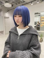 ヘアサロン ドット トウキョウ カラー 町田店(hair salon dot. tokyo color)&nbsp;イメチェン/レッドブラウン/似合わせカット/フルバング