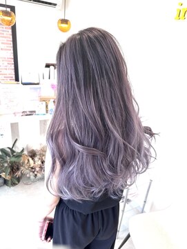 イロアイ(iro I) balayage lavender