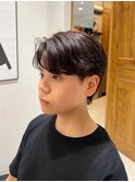 【川添 桃花】メンズセンターパート