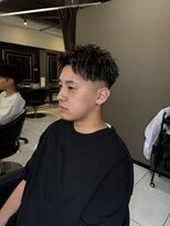 アイズ 海老名(AIZU) ジェットモヒカン スウィングアップバング フェードカット