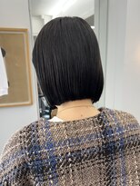 シベルバレー 横浜(sibell)&nbsp;＊20代30代切りっぱなしボブタッセルボブ顔周りレイヤーオリーブ