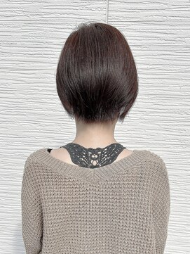 パルファンフラーヴ(PARFUN FLEUVE) カット＋ブラウン系カラー