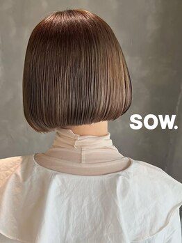 ソウ(SOW.)の写真/似合うスタイルがわからない方、お任せください◎挑戦したいヘアスタイルやイメージチェンジもお手伝い♪