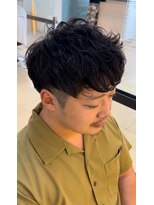 スタイル 成城学園前(STYLE)&nbsp;メンズショート×無造作スパイラルパーマ