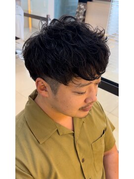 スタイル 成城学園前(STYLE) メンズショート×無造作スパイラルパーマ