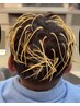 カット＋メッシュキャップハイライト＋お顔剃り＋眉セット