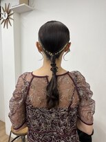 ヘアアレンジ/お呼ばれヘア/ヘアセット/ヘアメイク