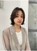 ◎外ハネボブウルフワイドバング美髪イメチェン