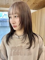 キラ 原宿(KILLA)&nbsp;イヤリングカラー_デザインカラー_レイヤーカット_ウェットヘア