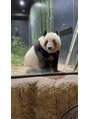 ヘアリゾート粋 リマ 銀座店(lima)&nbsp;動物園が好きです！この前はパンダを見に行きました！