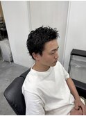 スパイキーショート ピンパーマ