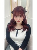ピンクラベンダー♪ハーフツイン