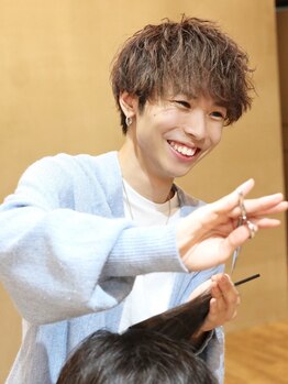ラテ 伊勢崎(LATTE)の写真/スタイリスト指名なら代表お墨付きの圧倒的センスと技術を持った≪LATTE≫のHOPE石川かずまがオススメ◎