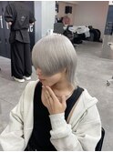 ハイライト/マッシュパーマ/ウルフ/アッシュブラック/渋谷駅