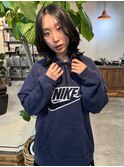 透け感たっぷり "2way バング"